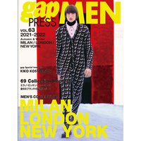 2021-2022 A/W gap PRESS MEN vol.63 MILAN/LONDON/NEW YORK