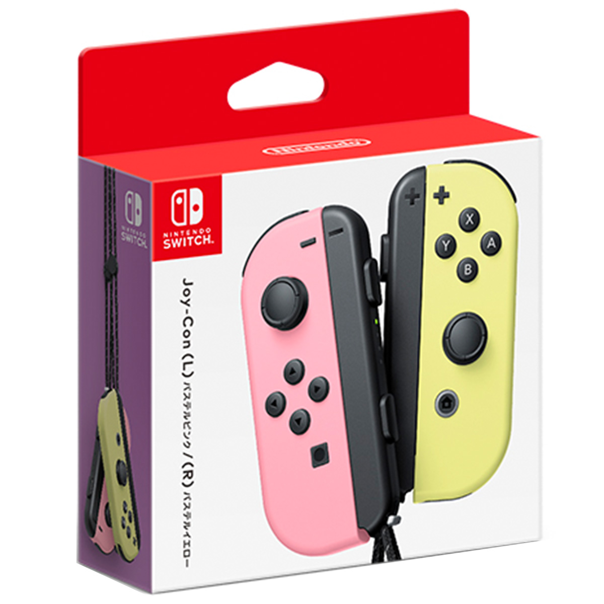 ［Switch］Joy-Con スイッチ ジョイコン パステルピンク(L)/パステルイエロー(R) 　HAC-A-JAVAF