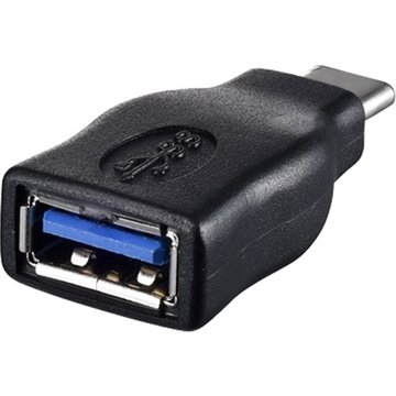 USB3.1 Gen1変換アダプター(Aメス-C) ブラック