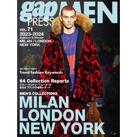 2023-2024 A/W gap PRESS MEN vol.71 MILAN/LONDON/NEW YORK