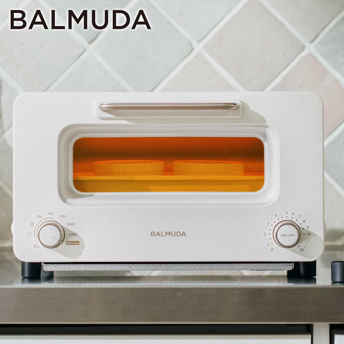 【5年保証付】［正規店］ザ・トースター プロ サラマンダー BALMUDA The Toaster Pro スチームトースター ホワイト
