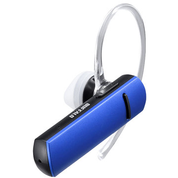 Bluetooth4.1対応 片耳ヘッドセット ブルー